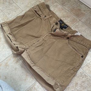 Light brown/ tan Lucky Brand Corduory shorts